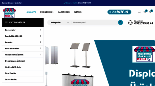 malzemedukkani.com