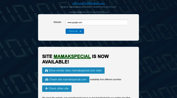 mamakspecial.com.isdownorblocked.com