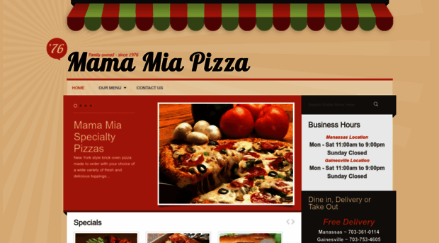 mamamiapizza.net