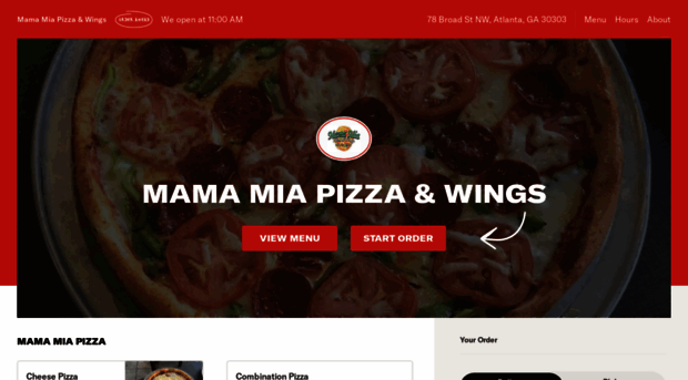 mamamiapizzaofatlanta.com