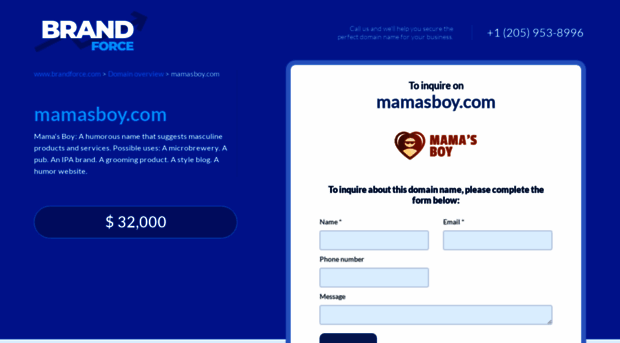 mamasboy.com