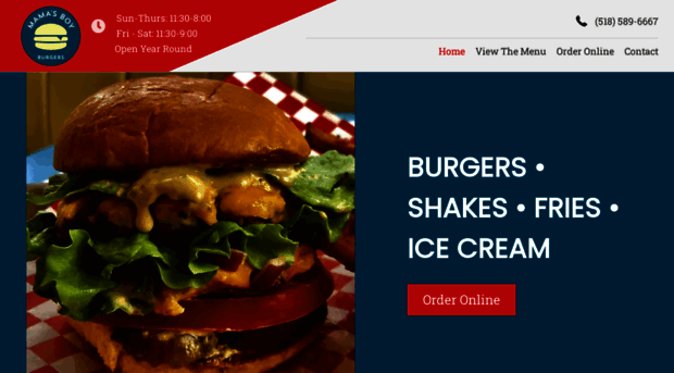 mamasboyburgers.com