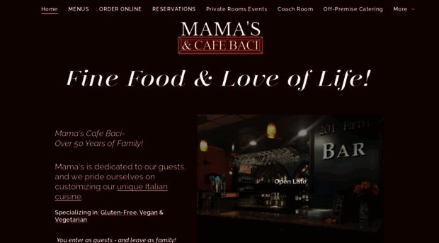 mamascafebaci.com