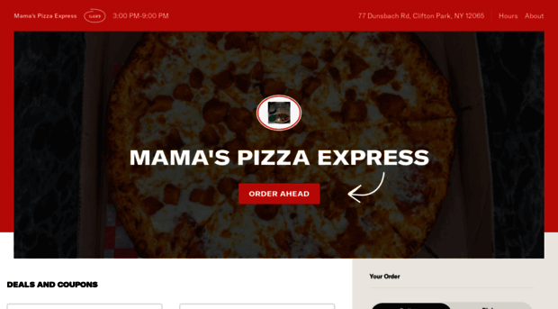 mamaspizzaexpressmenu.com