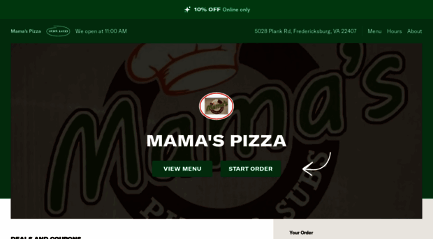 mamaspizzafredericksburg.com