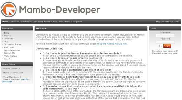 mambo-developer.org