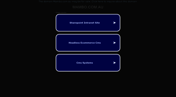 mambo.com.au