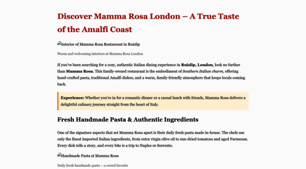 mammarosalondon.com