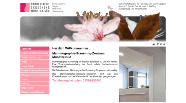 mammografie-muenster.de