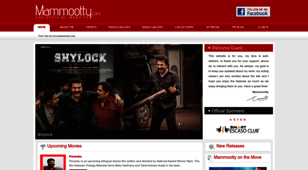 mammootty.com