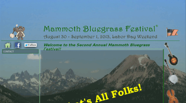 mammothbluegrassfestival.com