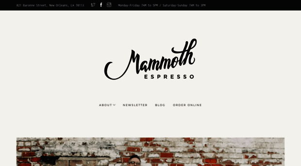 mammothespresso.com