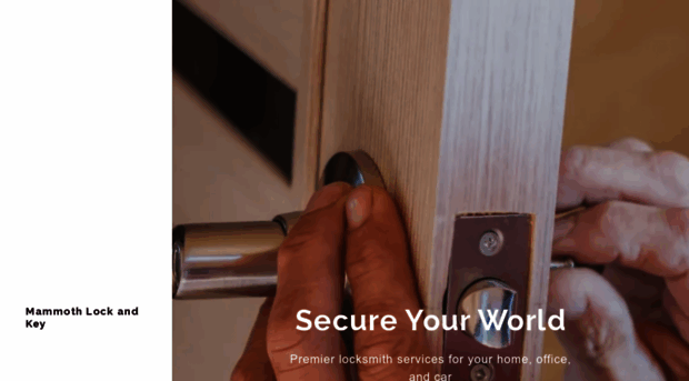 mammothlockandkey.com