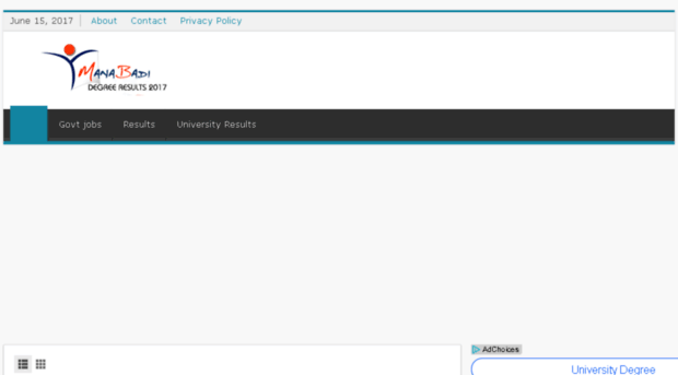 manabadidegreeresults2017.com