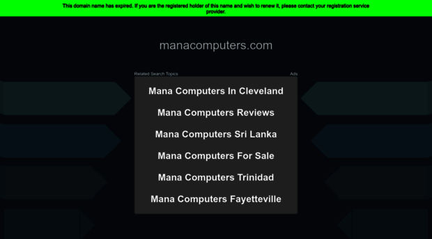 manacomputers.com