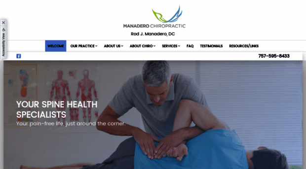 manaderochiropractic.com