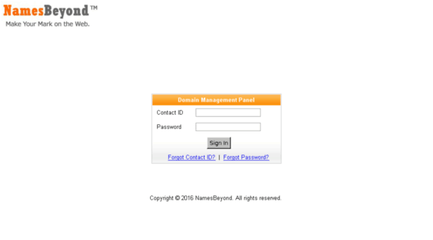 manage.namesbeyond.com