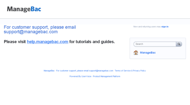 managebac.uservoice.com