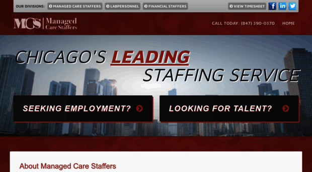 managedcarestaffers.com