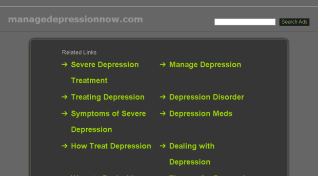 managedepressionnow.com