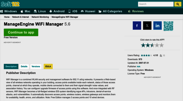 manageengine-wifi-manager.soft112.com