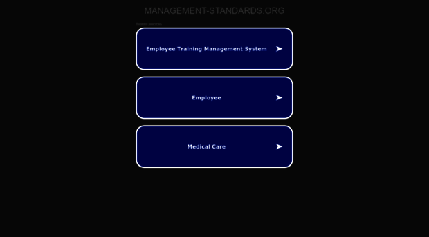 management-standards.org