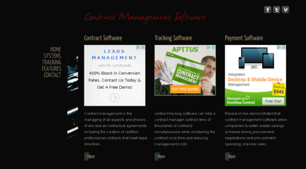 managementcontractsoftware.com