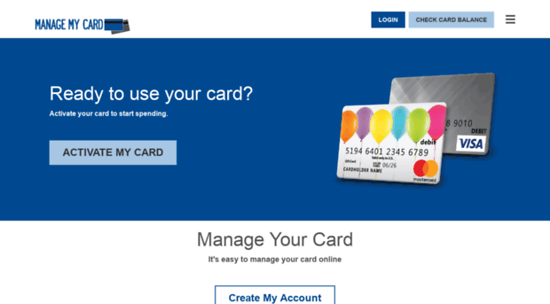 managemycard.com