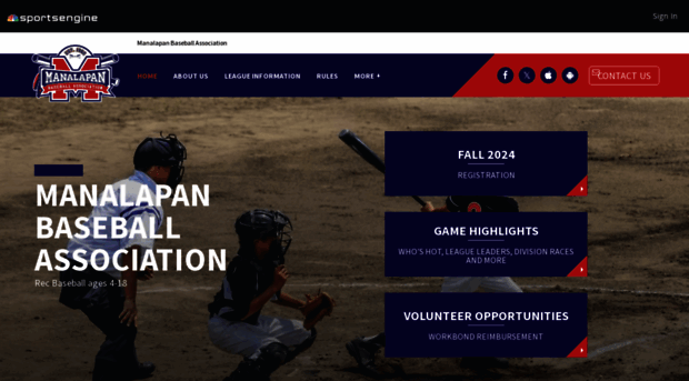 manalapanbaseball.com