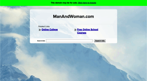 manandwoman.com