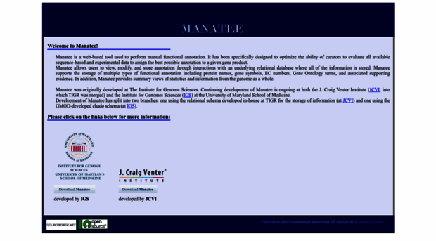 manatee.sourceforge.net