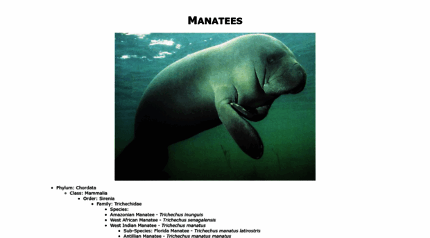 manatees.net