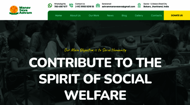 manavsevaashram.com