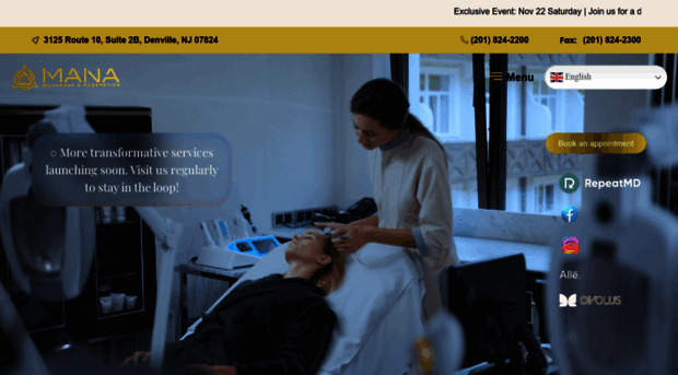 manawellnessandaestheticsgroup.com