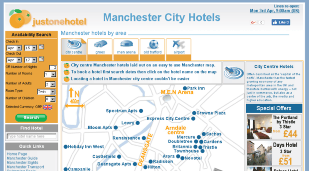 manchester-city-hotels.com