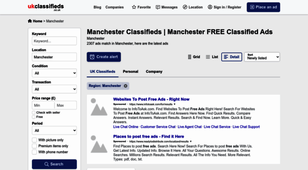 manchester.ukclassifieds.co.uk