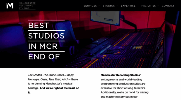 manchesterrecordingstudios.co.uk