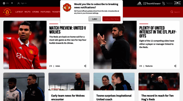 manchesterunited.com