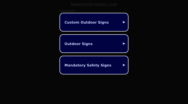 mandatorysigns.com