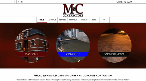 mandccontractors.com