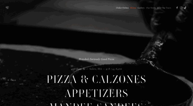 mandeespizza.net