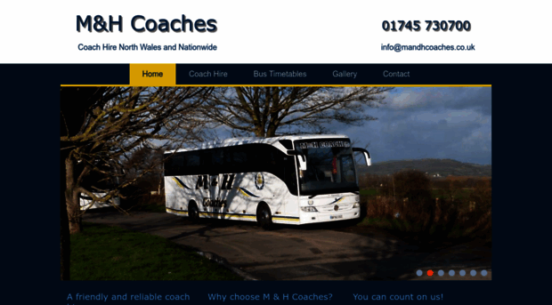 mandhcoaches.co.uk