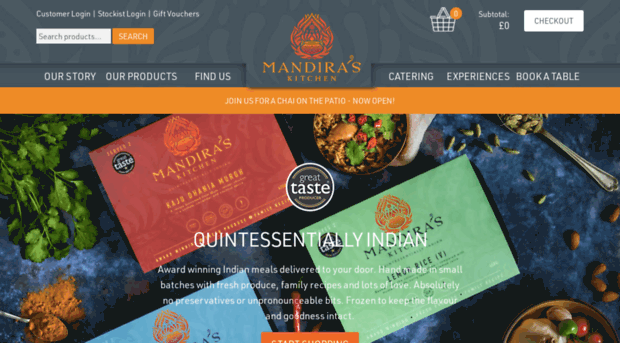 mandiraskitchen.com