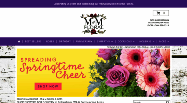 mandmfloral.com