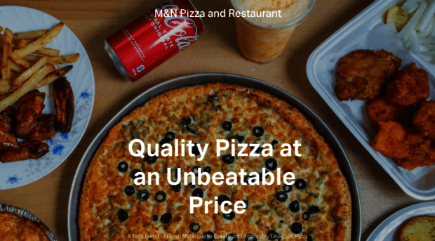 mandnpizza.com