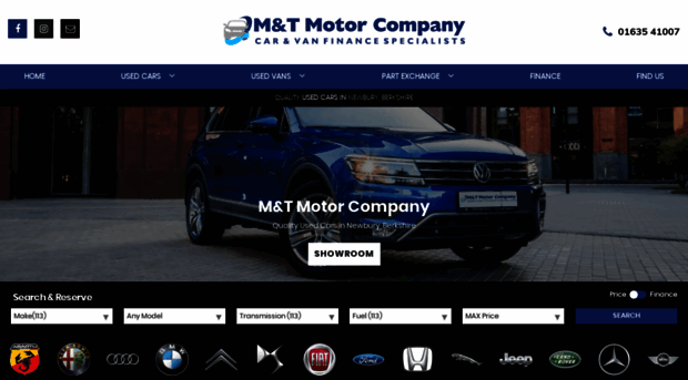 mandtmotorcompany.com