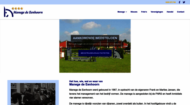 manege-de-eenhoorn.nl