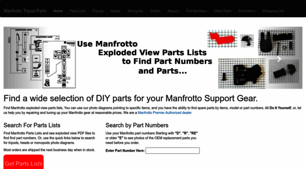 manfrottotripodparts.com