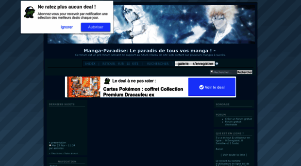 manga-paradise.forumactif.com