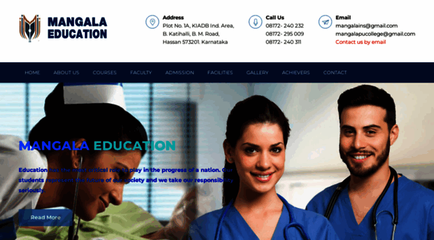 mangalacollege.com